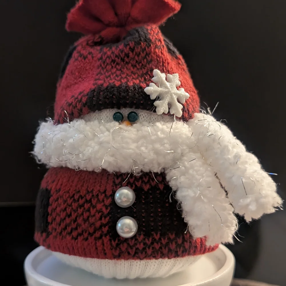 Handcrafted Sock Snowman - Picture 2 of 5